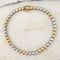 Bracelet en or jaune et or blanc 18K et diamants 58 Facettes 280