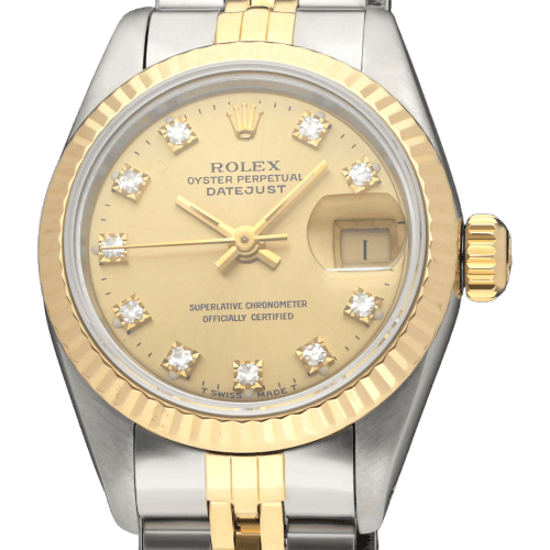 Rolex Lady-Datejust - Montre 69173G en or et acier