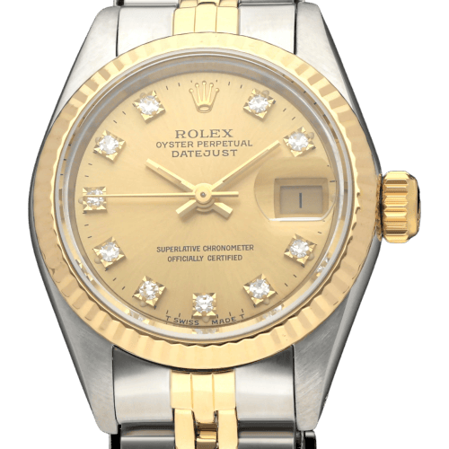 Rolex - Montre Lady-Datejust 69173G en or et acier