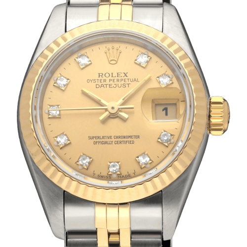 Rolex Lady-Datejust - Montre 69173G en or et acier