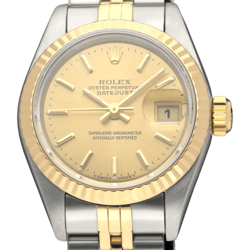 Rolex Lady-Datejust - Montre 69173 or et acier