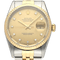 Rolex - Montre Datejust 16233G en or et acier