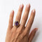 56 Bague en or jaune et corindon synthétique 58 Facettes G4013