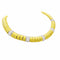 Collier Collier godronné en or jaune, or blanc et diamants 58 Facettes 35971