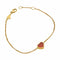 Bracelet Chopard My Happy Heart - Bracelet en or rose et cornaline 58 Facettes 35965