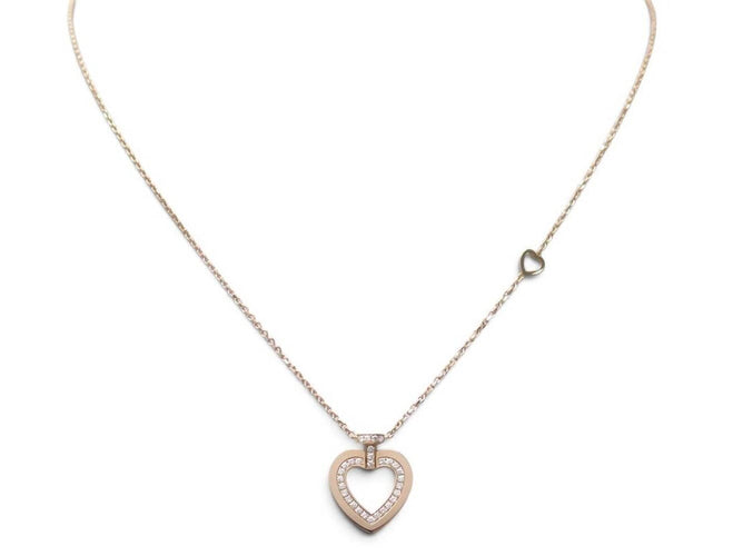 FRED Pretty Woman - Collier en or rose 18k et diamants 58 Facettes 276465