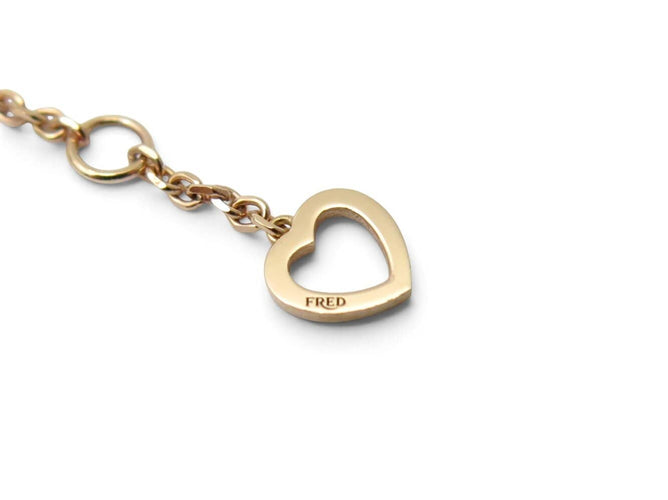 FRED Pretty Woman - Collier en or rose 18k et diamants 58 Facettes 276465