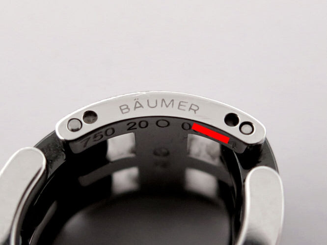 45 Chanel - Bague Ultra GM en céramique noire et or blanc 58 Facettes 276575