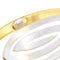 Collier Collier - Chaîne maille rolo en or 18 ct avec pendentif ovale bicolore 58 Facettes 23921