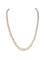 Collier en chute 71 perles de culture, fermoir en or 18K diamant 58 Facettes 936