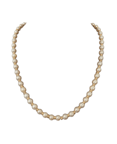 Collier en or jaune 18K et perles de culture Akoya 58 Facettes Art valo