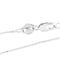 Collier Collier point de lumière - Diamant 0,45 ct en or blanc 18 ct 58 Facettes 11146
