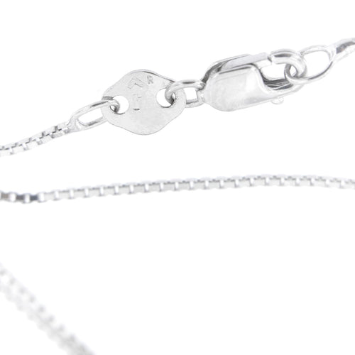 Collier Collier point de lumière - Diamant 0,45 ct en or blanc 18 ct 58 Facettes 11146