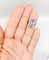Bague 49.5 Bague cocktail Art déco en or blanc et aigue-marine 58 Facettes A07729