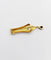 Pendentif plume vintage en or 18k, diamant et saphir 58 Facettes A07694