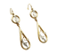 Dormeuses Art nouveau en or 18k et perles 58 Facettes A07696