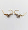 Dormeuses - Boucles d'oreilles en or 18k et diamants taille rose 58 Facettes A07699