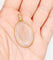Pendentif porte-photo ovale en or 18k 58 Facettes A07700
