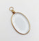 Pendentif porte-photo ovale en or 18k 58 Facettes A07700