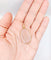 Pendentif porte-photo ovale en or 18k 58 Facettes A07700