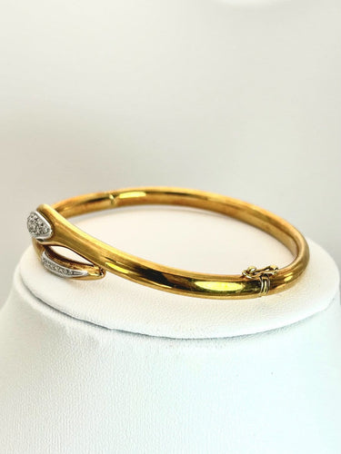 Parure serpent en or jaune 18K et diamants naturels 58 Facettes PARURE