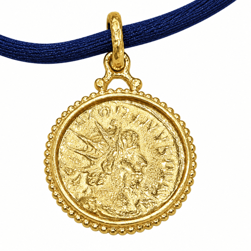 Pendentif monnaie en or 18 carats 58 Facettes CL191