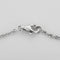 Collier pendentif en or blanc, saphir et diamants 58 Facettes B260469