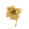 Van Cleef & Arpels - Broche fleur en or jaune années 1960 58 Facettes B260483