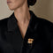 Van Cleef & Arpels - Broche fleur en or jaune années 1960 58 Facettes B260483