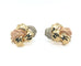 Boucles d'oreilles à clips en trois ors 58 Facettes 435601