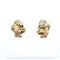 Boucles d'oreilles à clips en trois ors 58 Facettes 435601