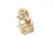 Boucles d'oreilles à clips en trois ors 58 Facettes 435601