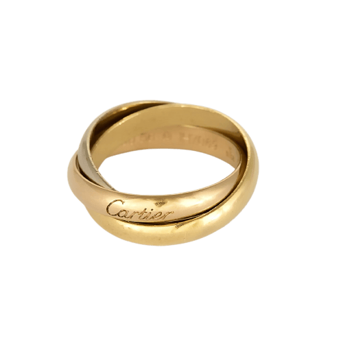 56 Cartier Trinity - Alliance classique en trois ors 58 Facettes B260432