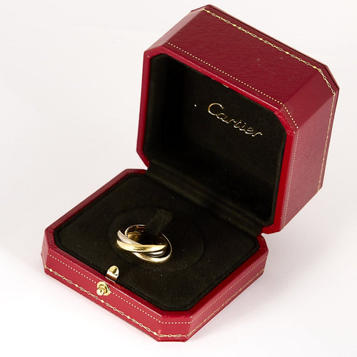 56 Cartier Trinity - Alliance classique en trois ors 58 Facettes B260432