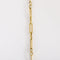 Collier palmettes en or jaune et argent 58 Facettes B260488