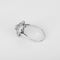 54 Bague en platine et or blanc avec diamants 58 Facettes B260411