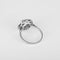 54 Bague en platine et or blanc avec diamants 58 Facettes B260411