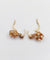 Dormeuses - Boucles d'oreilles en or rose, perles et diamants 58 Facettes A07708