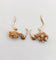 Dormeuses - Boucles d'oreilles en or rose, perles et diamants 58 Facettes A07708