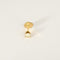Boucles d'oreilles puces en or jaune et diamants 0,40 ct 58 Facettes B260426