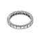 54 Alliance américaine en or blanc et diamants 1,30 ct 58 Facettes B260415