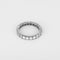 54 Alliance américaine en or blanc et diamants 1,30 ct 58 Facettes B260415