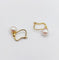 Dormeuses vintage en or 18k et perles 58 Facettes A07710