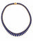 Collier vintage articulé en or jaune et lapis-lazuli 58 Facettes Lz