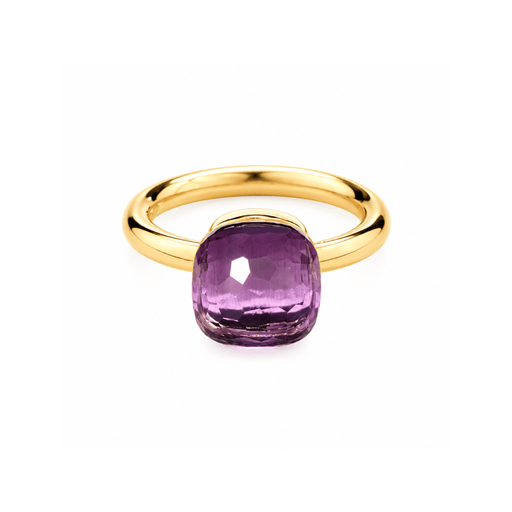 52.5 Pomellato Nudo Classic - Bague en or jaune et améthyste 58 Facettes BS226