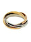 50 Bague en trois ors 18K 58 Facettes 2237