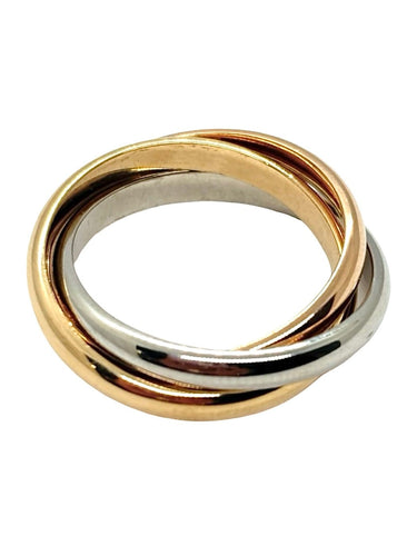 50 Bague en trois ors 18K 58 Facettes 2237