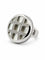 49 Cartier Pasha - Bague en or blanc, nacre et diamants 58 Facettes Pas