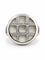 49 Cartier Pasha - Bague en or blanc, nacre et diamants 58 Facettes Pas