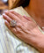 49 Cartier Pasha - Bague en or blanc, nacre et diamants 58 Facettes Pas